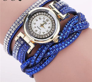 Rhinestone Ribbon Watch