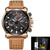 Relogio Masculino Leather Watch