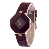 Gem Leather Watch