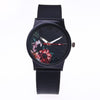 Floral Silicon Watch