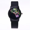 Floral Silicon Watch