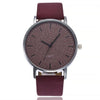 Relogio Masculino Leather Watch