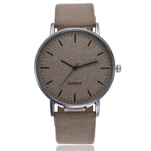Relogio Masculino Leather Watch