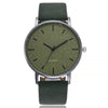 Relogio Masculino Leather Watch