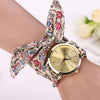 Damski Vogue Floral Cloth Watch