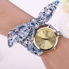 Damski Vogue Floral Cloth Watch