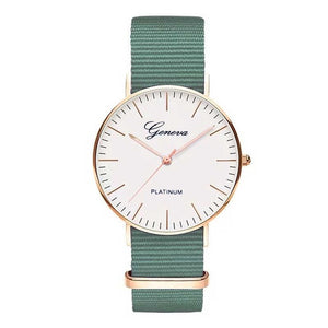 Canvas Wrist Watch