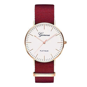 Canvas Wrist Watch