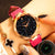 Starry Sky Leather Wristwatch