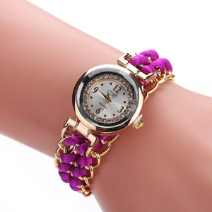 Leisure Knitting Rope Watch